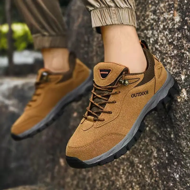 

BigSize Mountain Boots Outdoor Comfortable Sports Walking Shoes Men's Shoes Hiking Camping Running Jogging Sneaker Footwear