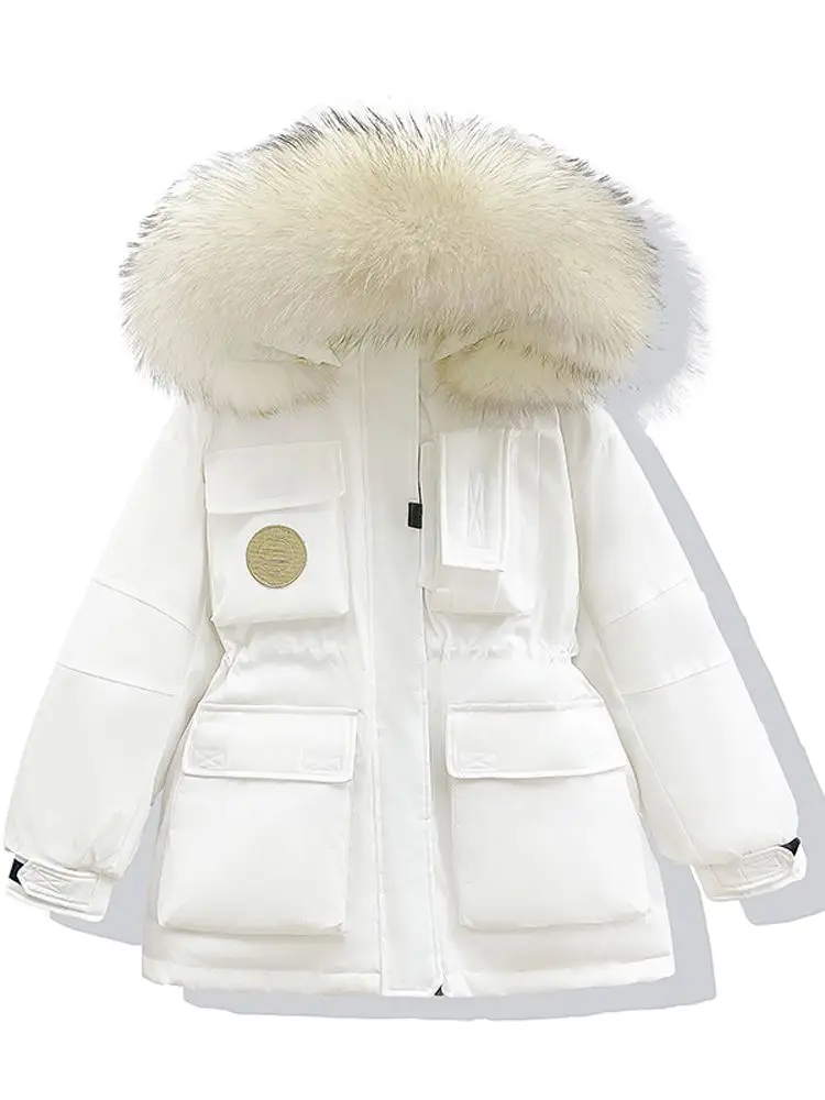 Women Down Jacket New Casual Style White Duck Down Jackets Autumn Winter Warm Coats And Parkas Female Outwear