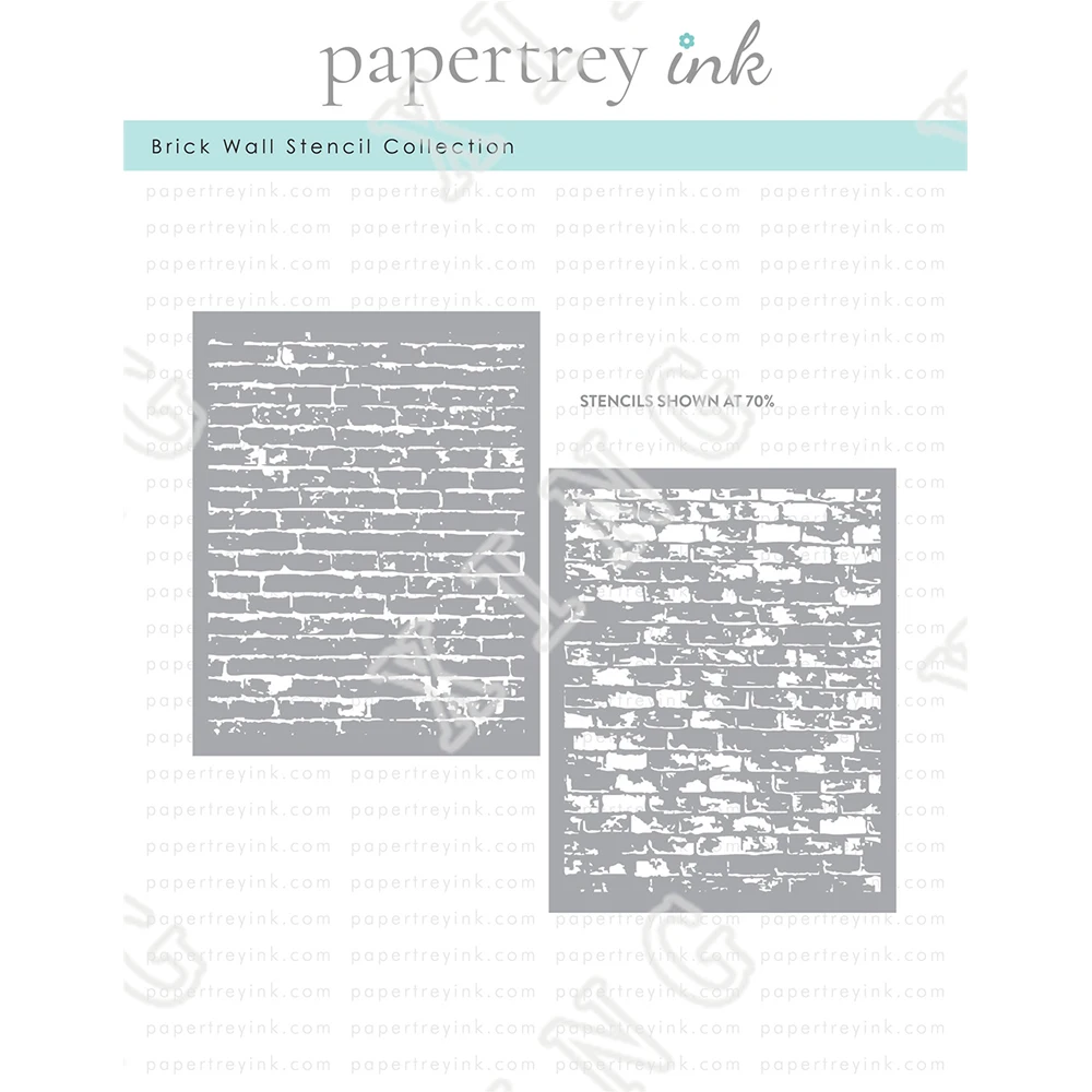 

2022 Brick Wall Stencil Collection Painting Scrapbook Coloring Embossing Album Deco Template Craft Paper Card Diy Layering Molds