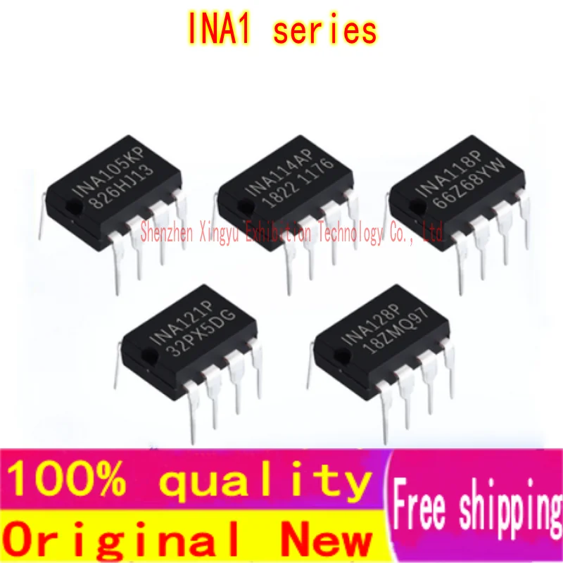 5PCS INA118P INA105KP INA121PA INA128P imported original TI chip advanced single op amp amplifier connector driver package i