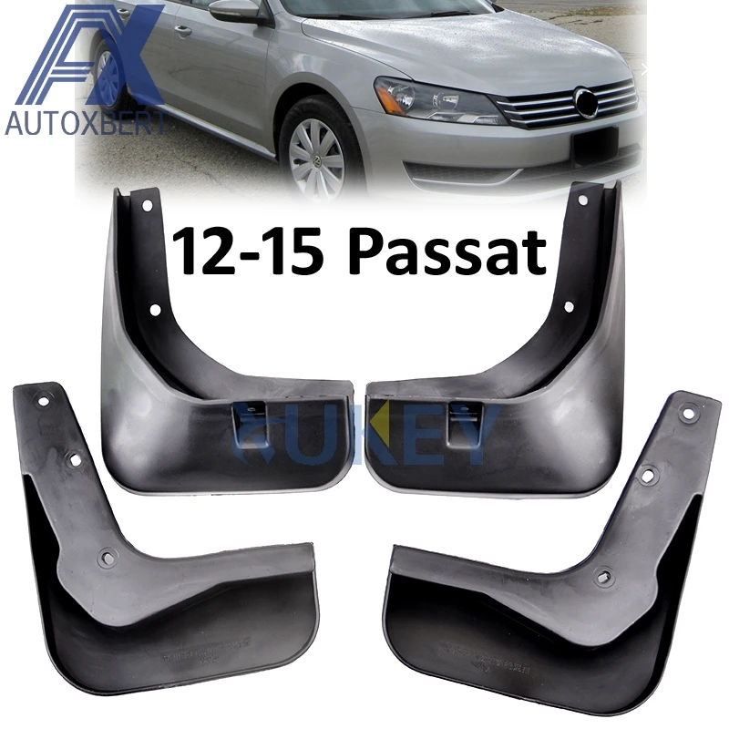 

Для VW Passat B7 2012-2015 Северная Америка передние и задние формованные автомобильные брызговики брызговики брызговики Fender XUKEY