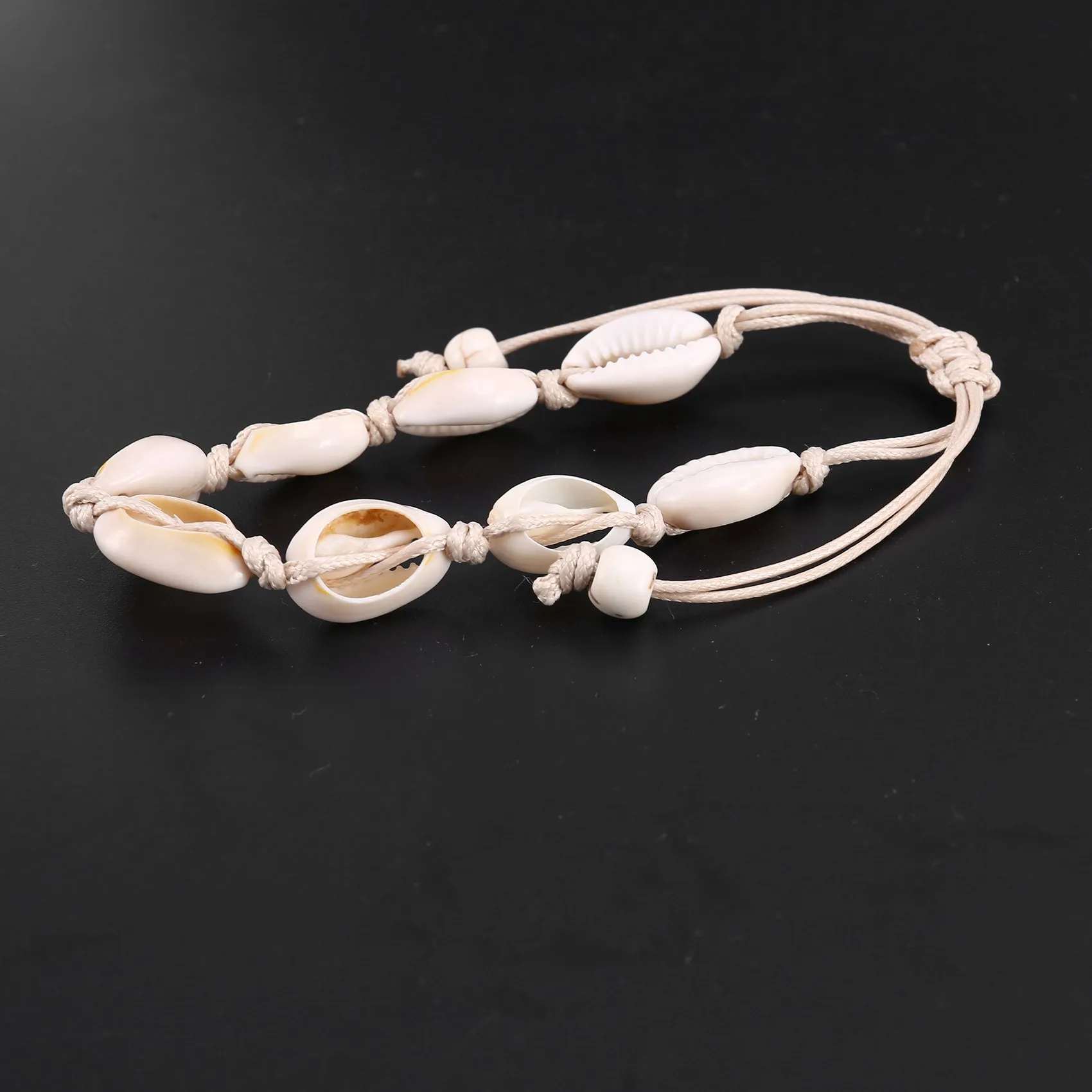 Браслеты на лодыжку женские пляжные украшения для ног в стиле ракушки Богемные