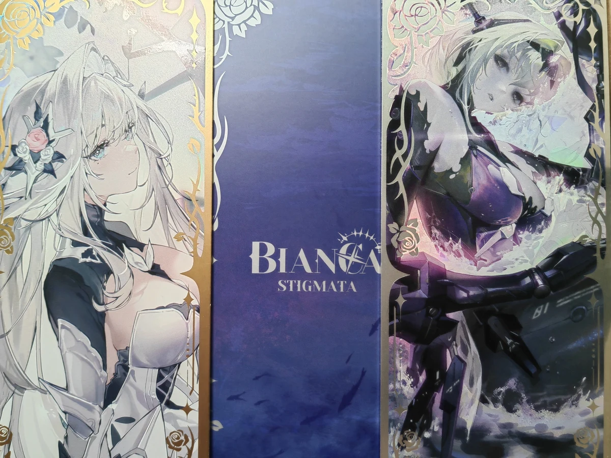 Оригинальная фигурка Punishing Grey Raven карта Bianca Stigmata торговая Kurogame косплей аниме