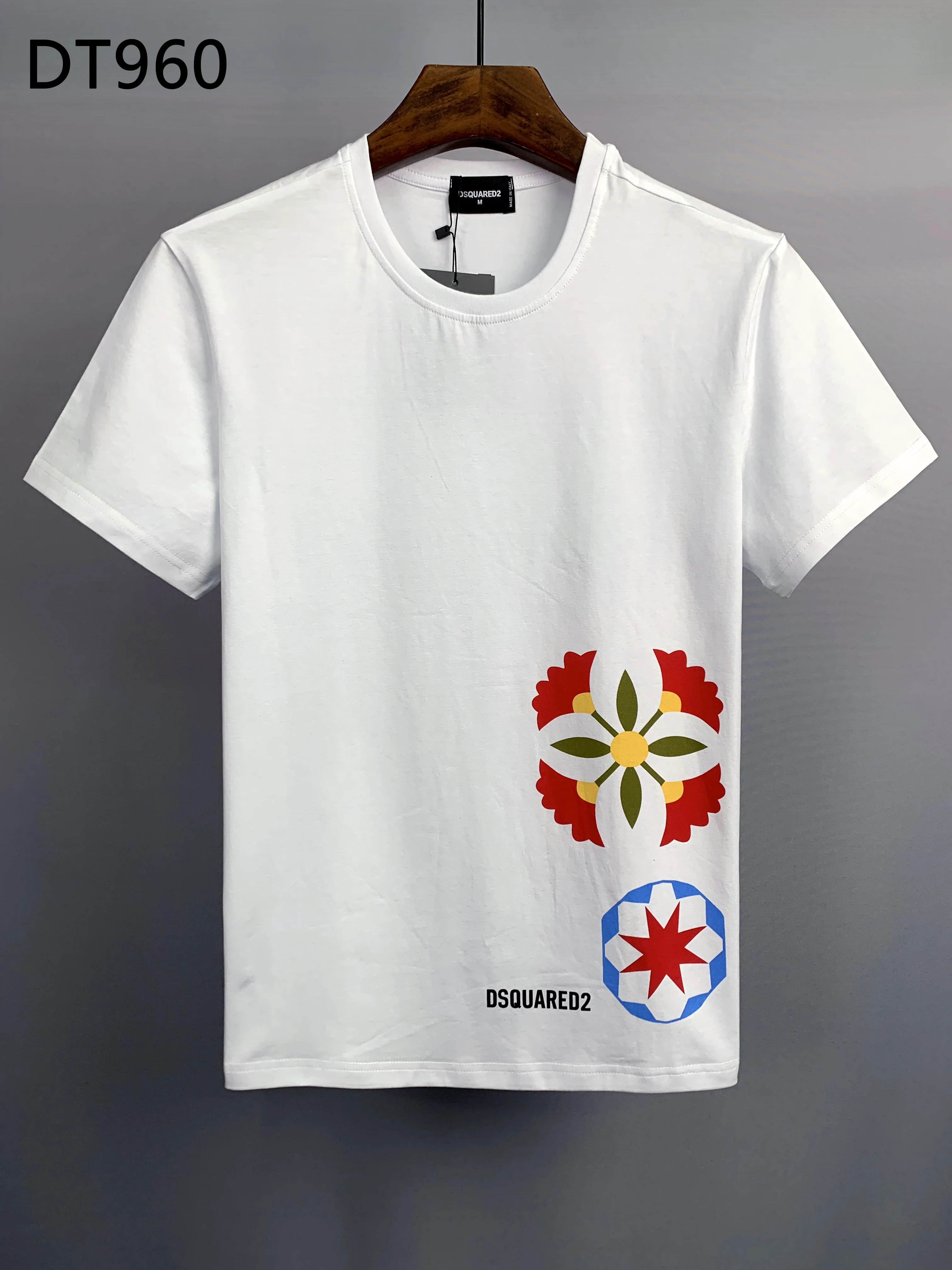

DSQ 22SS New Mens Designer T shirt Paris Men t-shirt Summer t shirt uomo Tees Male Top Quality 100% Cotton