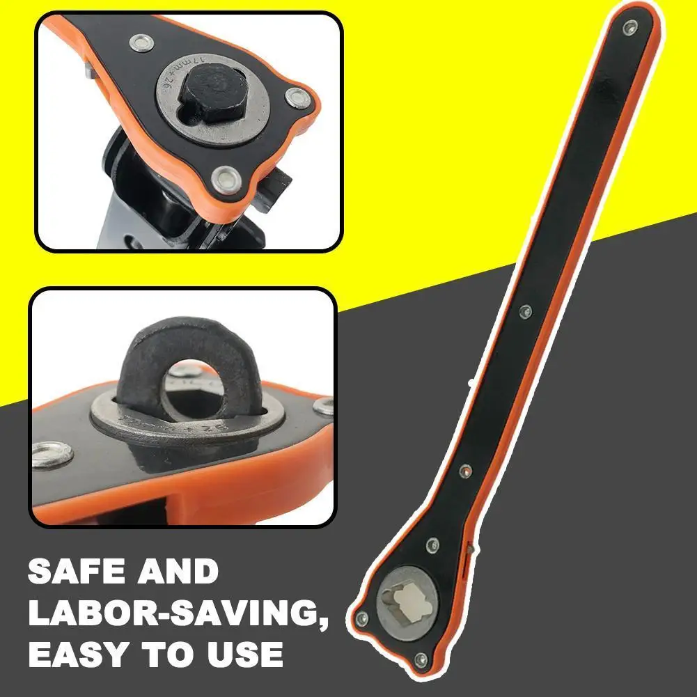 

Labor-saving Dual-purpose Jack Wrench Auto Jack Ratchet Wrench Scissor Jack Garage Tire Wheel Lug Wrench Handle Labor-Saving