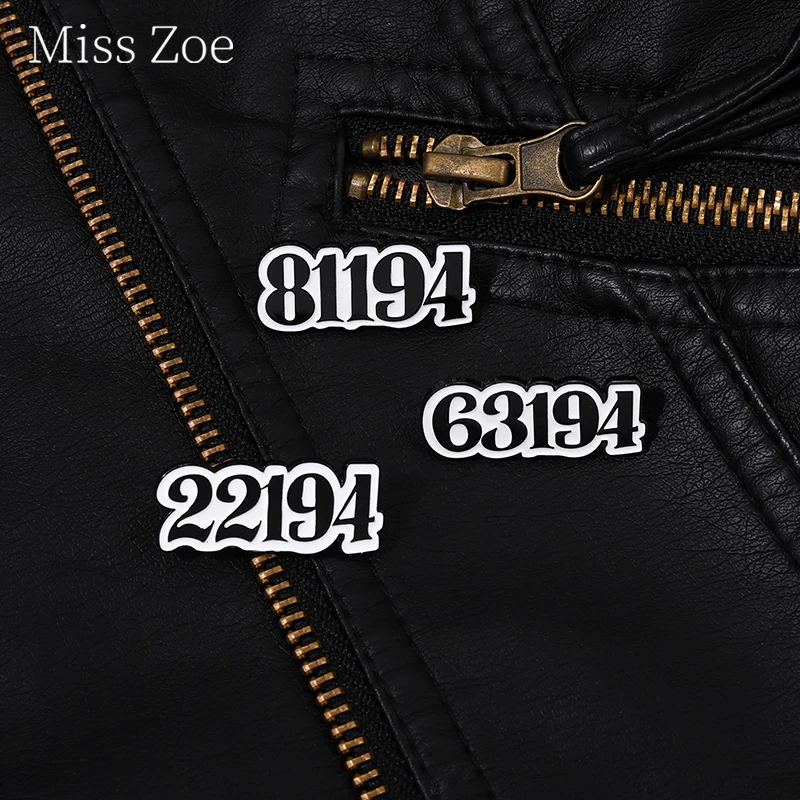 

The Promised Neverland Cartoon Comics Enamel Pins Character Number Emma Norman Backpacks Brooches Party Jewelry Gifts For Friend