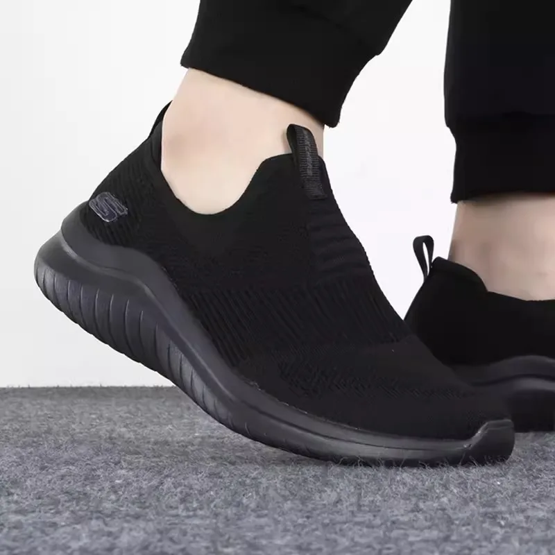 Мужские кроссовки Skechers. Новая летняя модная дышащая повседневная обувь. Легкая