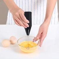 1pcs electric milk frother coffee whisk mixer egg beater coffee accessories creamer whisk for milk cappuccino dolce milk