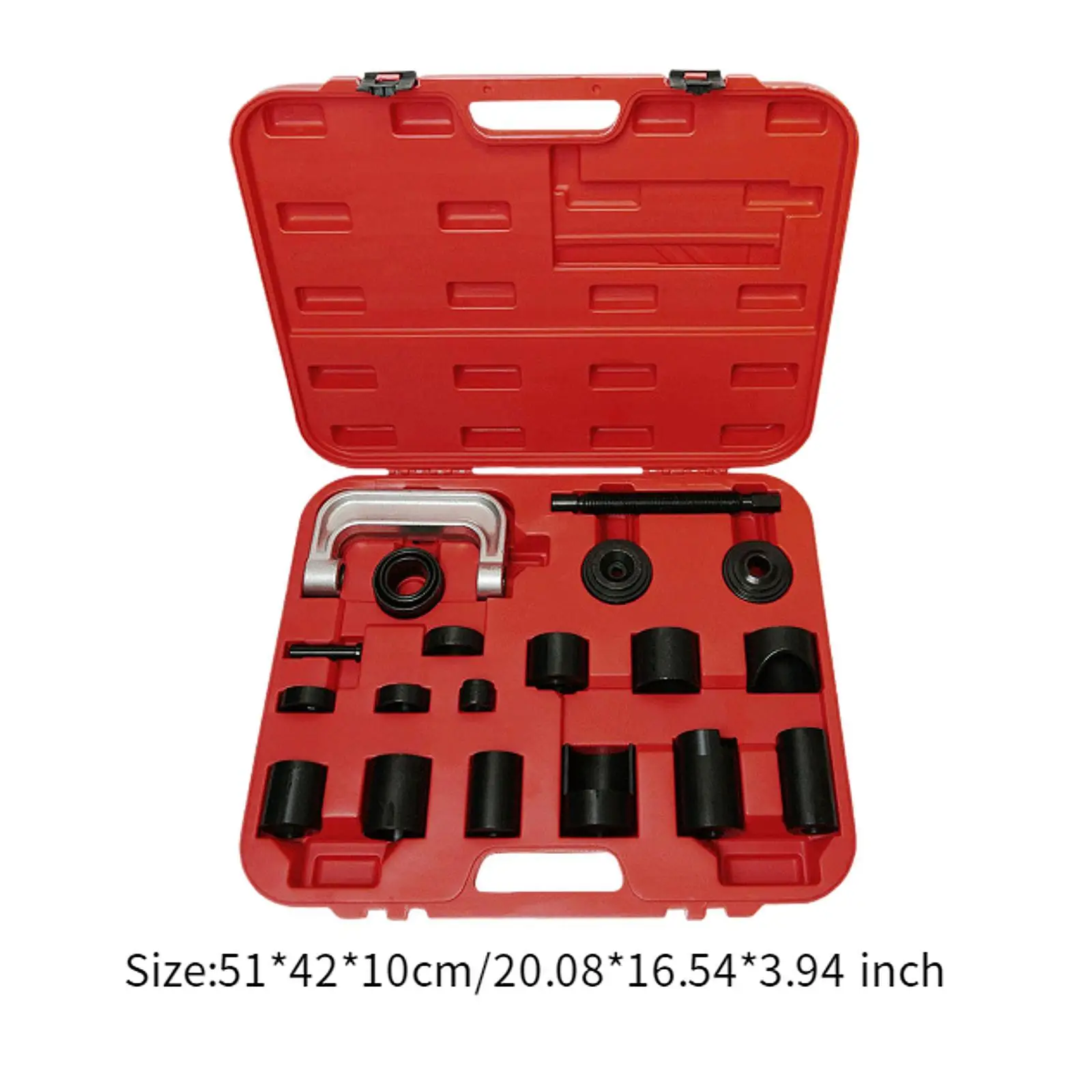 Набор инструментов для прессования шаровых шарниров сервисный Ki 21 шт.