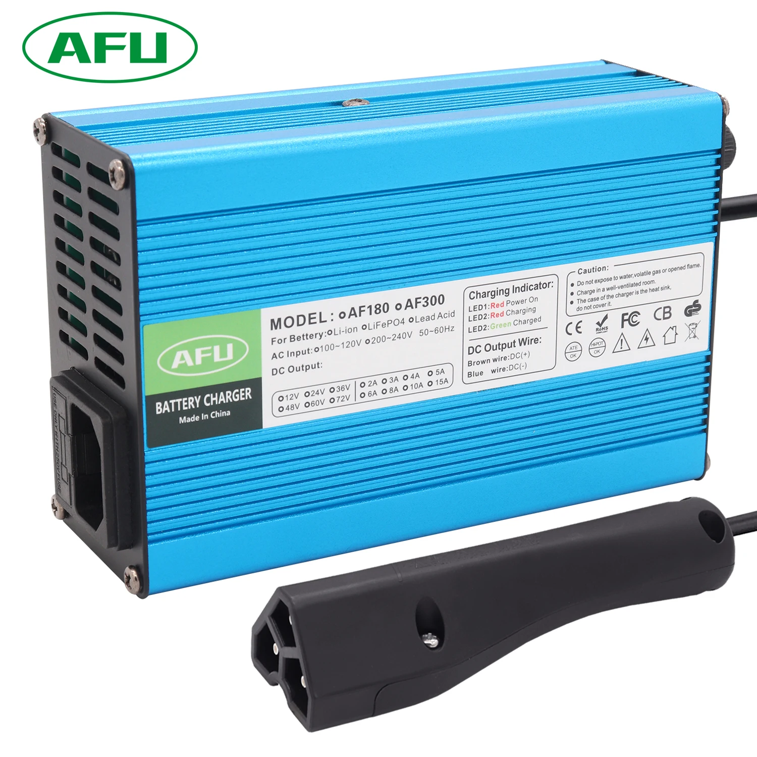 High quality 48V 4A Lead Acid Battery Charger Golf Cart 48V 
