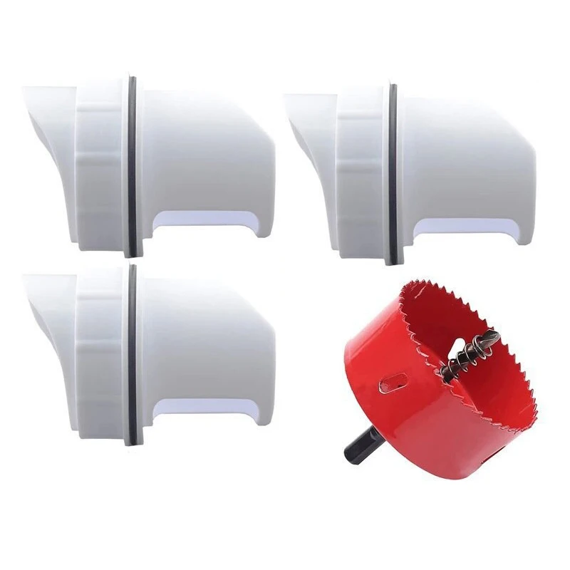 

Rainproof Poultry Feeder Port DIY Poultry Pro Feeding Kit Special Tools For Breeding Chickens Ducks