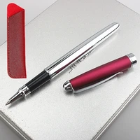 high quality kids school supplies student stainless steel business office 0 5mm nib rollerball pen new