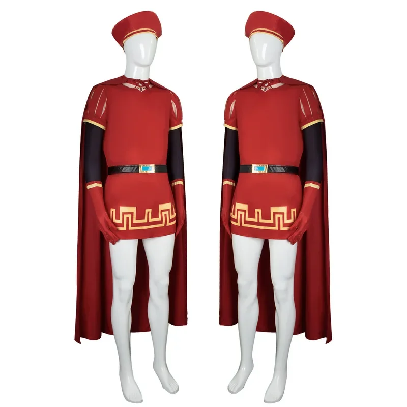 Костюм монстра Шрек для косплея 4D Maximus Farquod Lord карнавальный костюм! 1e