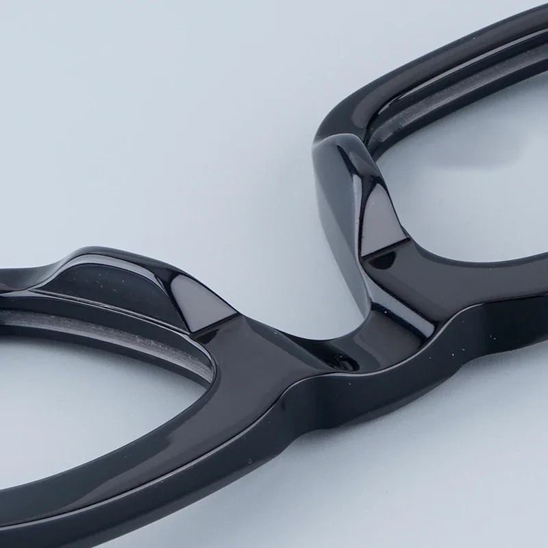 LECLAIR овальные UV400 дизайнерские брендовые очки ручной работы из ацетата толстые