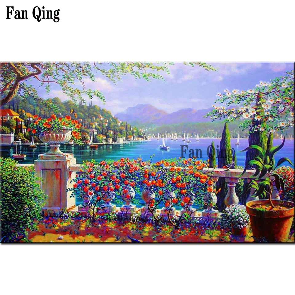 Алмазная живопись 5D сделай сам картина с полными квадратными/круглыми стразами