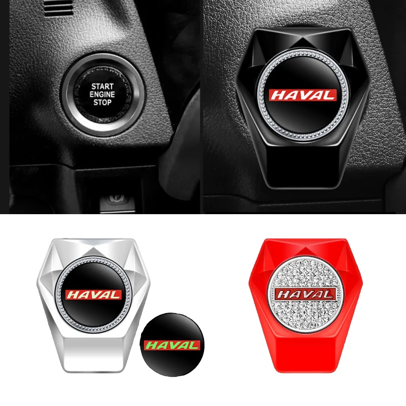 Автомобильное устройство зажигания, металлическая наклейка-эмблема для Haval H3 H6 H2 H5 H7 H8 H9 H6 Sport Coupe M2 M4 FEK Silah Tabanca Korna Decoration
