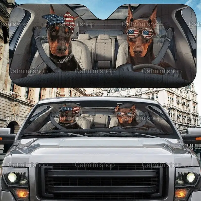 Автомобильный солнцезащитный козырек Doberman