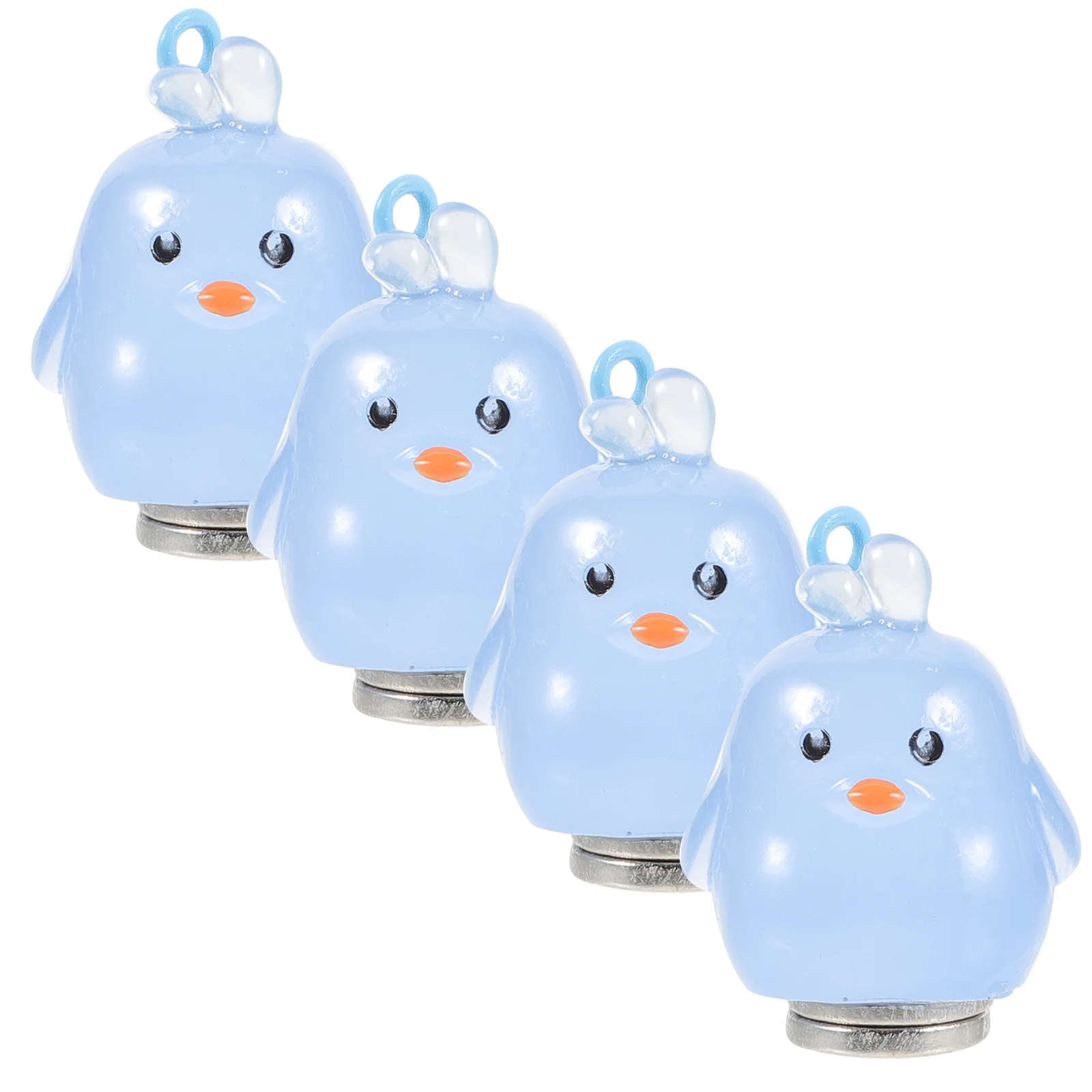 

4 Pcs Blue Diamond Diamonds Craft Holder Tools Cross-stitch Cartoon Magnetic Cover Holders DIY Crafts Painting Magnets Resin