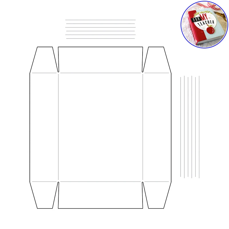 

Металлические Вырубные штампы в виде книжной коробки, предназначенные для рукоделия, альбом для скрапбукинга, украшение для альбома X7