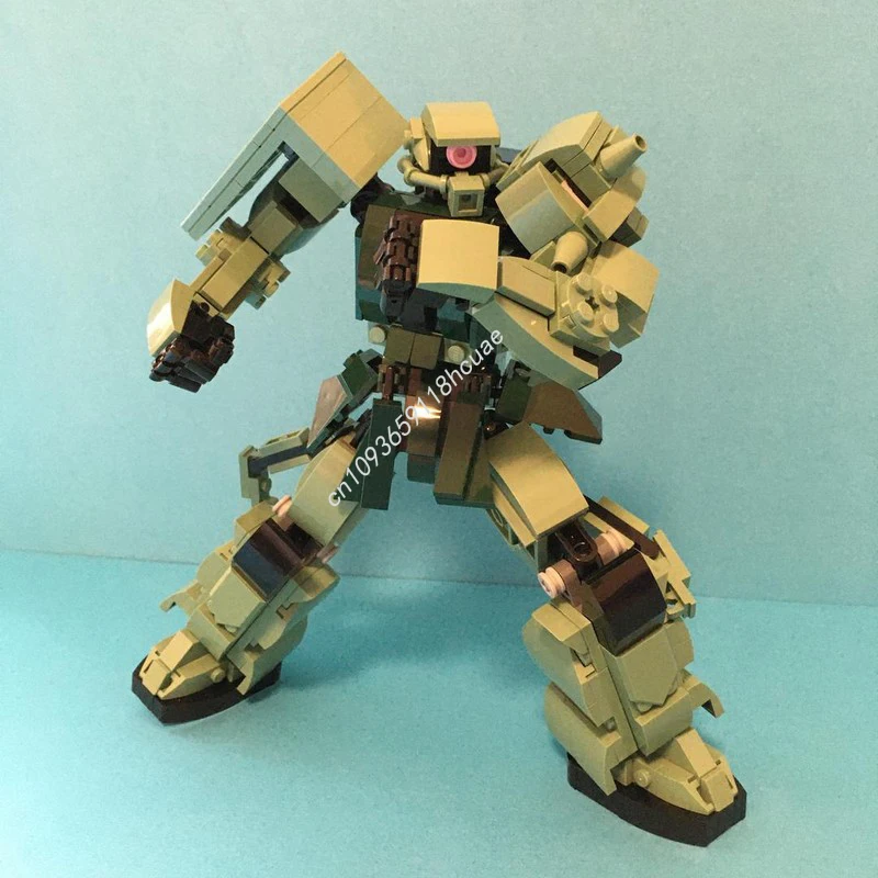Фото 543 шт. MOC MF-001 ZAKUes II строительные блоки Рождественская мастер-серия коллекционер идеально подходит для любителей моделей сборка подарок №1