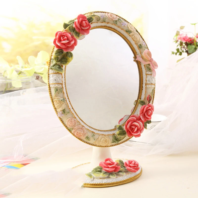 

Современные элегантные настольные зеркала, элегантные столы nordicc, винтажные Необычные Зеркала, современные стоячие элегантные аксессуары ...