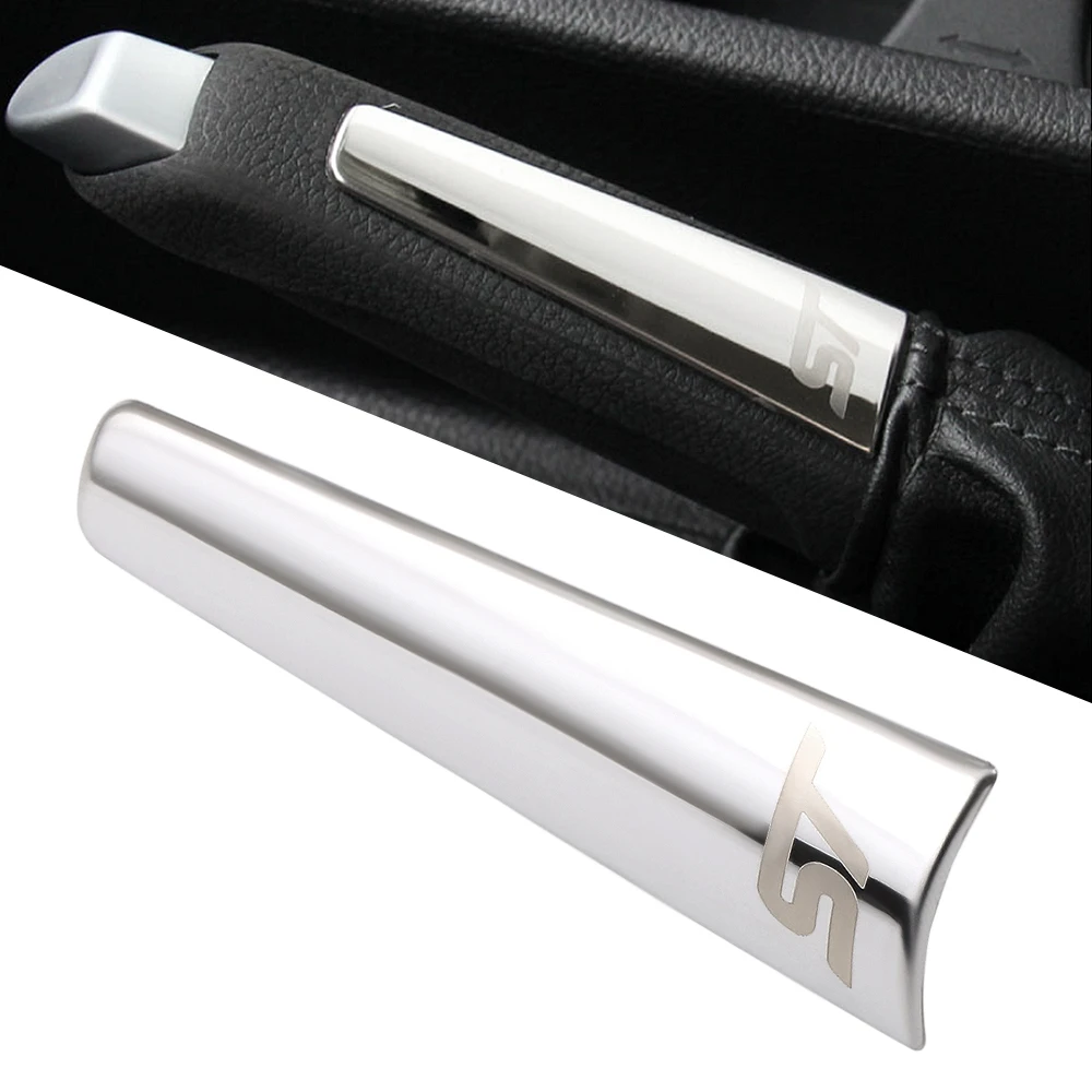 Стайлинг автомобиля наклейки на ручные тормоза из нержавеющей стали для Ford Focus 2 3