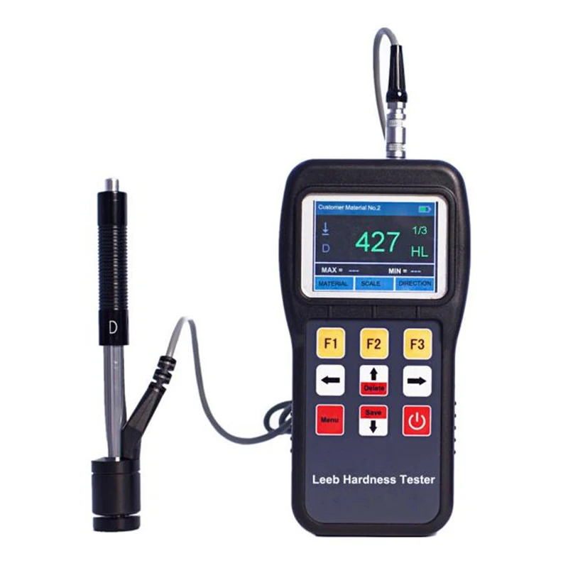 

Digital Metal Hardness Meter Gauge Portable Leeb Hardness Tester Steel Durometer With Measuring Range (170-960)HLD For Steel Etc
