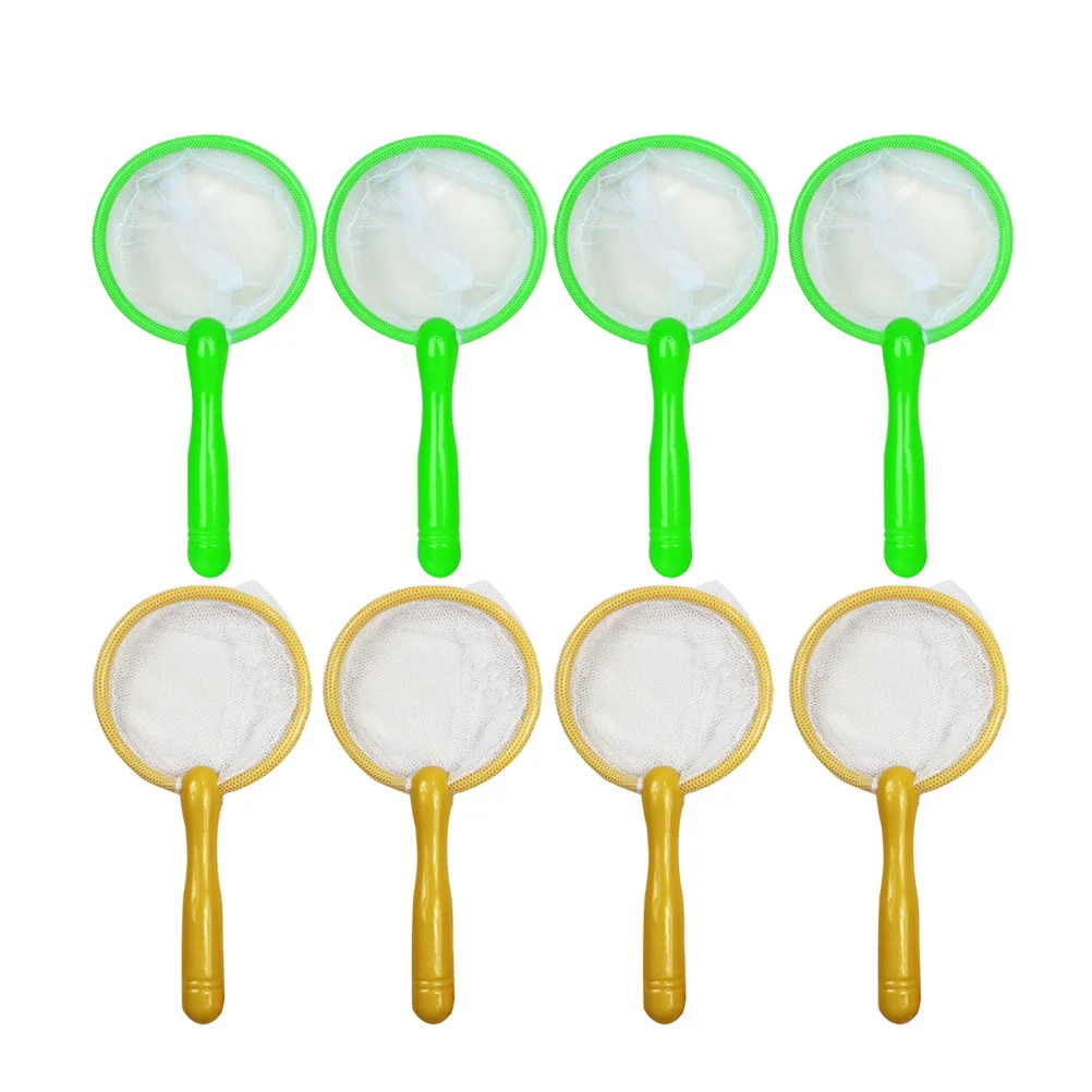 

Net Kids Toy Bug Catcher Nets Mesh Mini Catching Brail Hand Youth Pool Toys Children Landing Game Catch Aquarium Removable