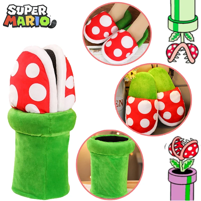Plush Shoes Cute Cartoon Keep Warm Anime Men Women Cotton Shoe Suit Home Shoes Gift