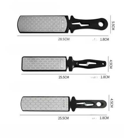5 в 1 двухсторонняя точилка для кухонных ножей, алмазный точильный камень с нескользящей ручкой, многофункциональный кухонный инструмент для дома