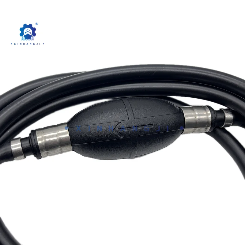 6Y2-24306-53 Резиновый топливный шланг для подвесных моторов Yamaha Parsun соединение