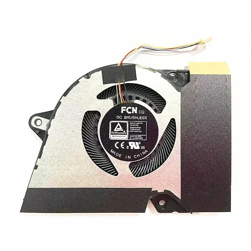 Вентилятор FORCPU GPU для ASUS Rog Zephyrus G14 GA401 GA401I GA401IV GA401IU GA401IH GA401II DFSCK 22105182 H DFSCK. 22115181 FMBC 12В
