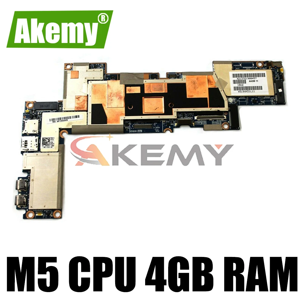 

Akemy Brand NEW M5 4GB FOR Dell Latitude 7275 XPS 9250 Laptop Motherboard LA-C321P CN-09F52W 9F52W Mainboard 100% tested