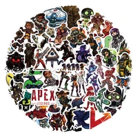 103050pcs game apex graffiti stickers pvc soccer decorative laptop scooter motorcycle refrigerator car waterproof for kids