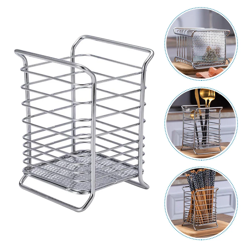 

1pc Tableware Holder Chopstick Organizer Utensil Holder Creative Chopsticks Container for Spoons Utensils