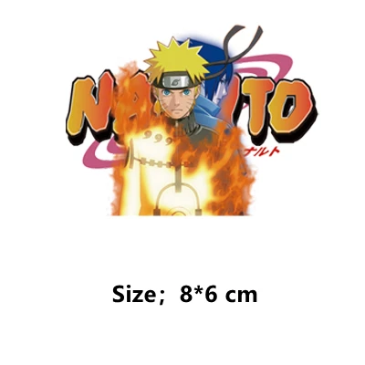 12 моделей аниме нашивки Наруто для одежды маленький размер одежда наклейки