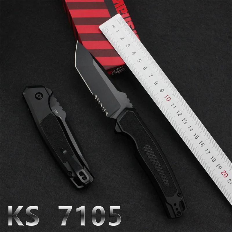 

KESIWO KS7105 Folding Knife CPM-154 Blade Tactical Survival Pocket Outdoor Aviation Aluminum Handle Hunting EDC Camping Knife