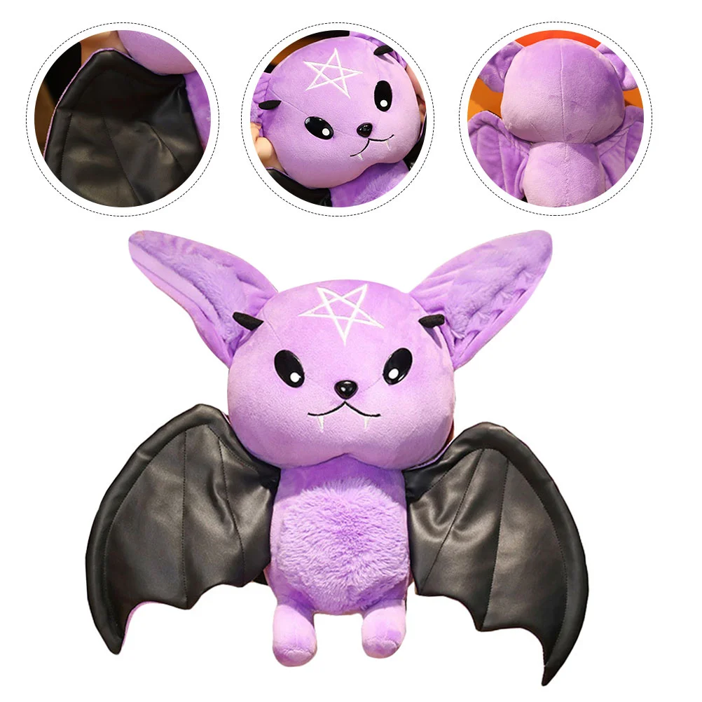 

Animal Stuffed Supple Bat Plush Stuffed Bat Shape Doll Decor