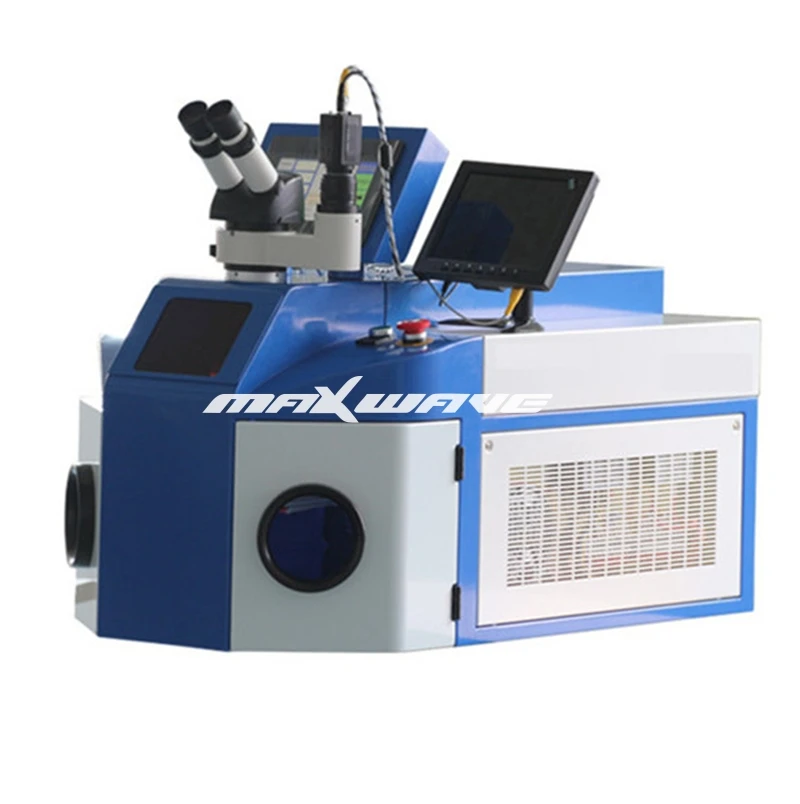

Maxwave Precise 200W Permanent Jewelry Welding Machine Micro Laser Welder With Built-in Water Cooling For Metal