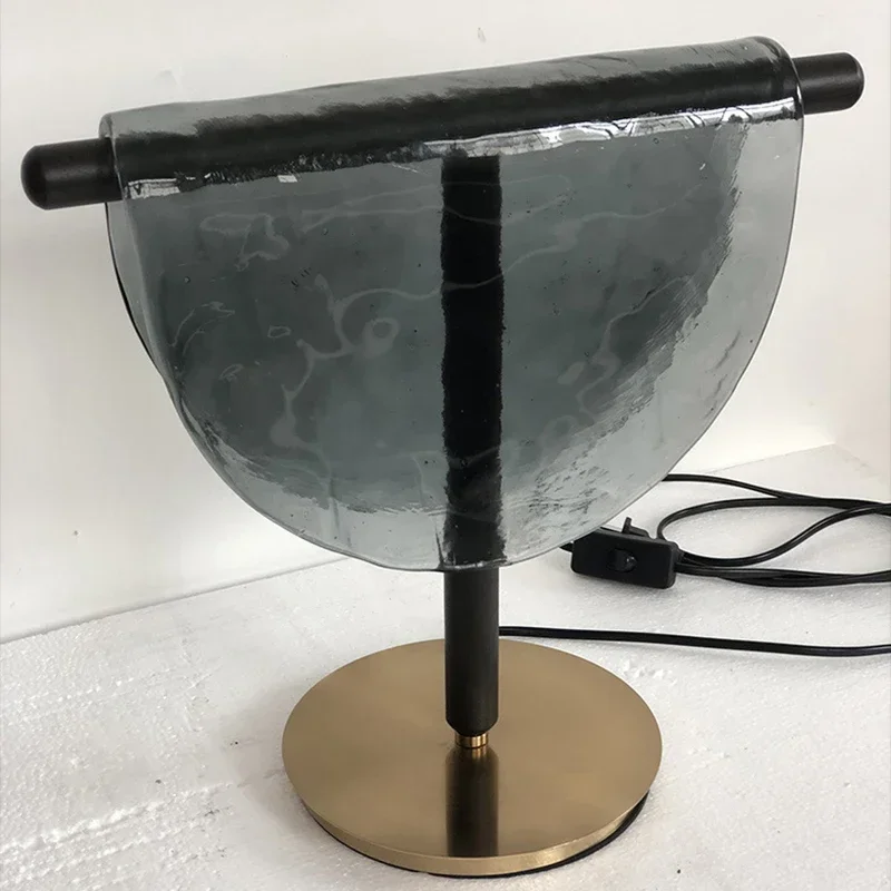 Оригинальность в неокитайском стиле стеклянная настольная лампа американский