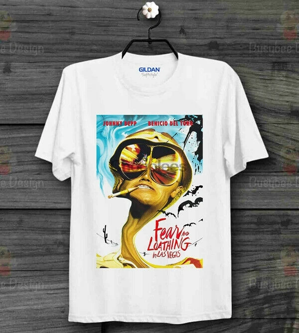 Крутая Винтажная футболка унисекс с защитой от страха и потери в Лас Вегасе