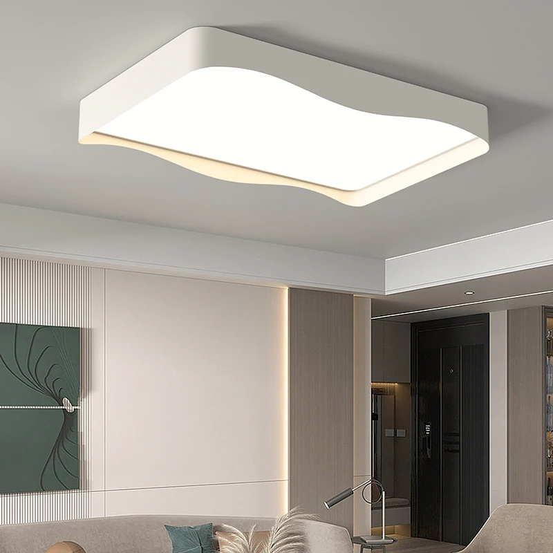 Modern Minimalist Ceiling Lights Energy-saving Bright Bedroom Main Light Eye Protection Living Room Lamp Led Round Square Lamp