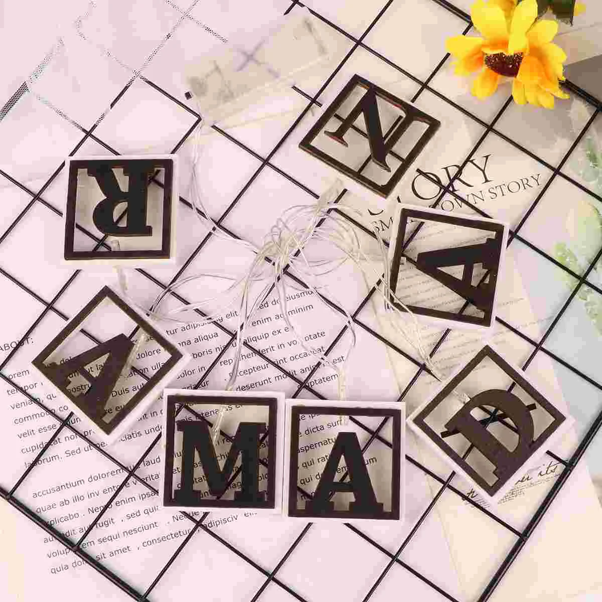 

RAMADAN Letter LED String Lights Indoor Eid Light Home Decoration for Festival Party
