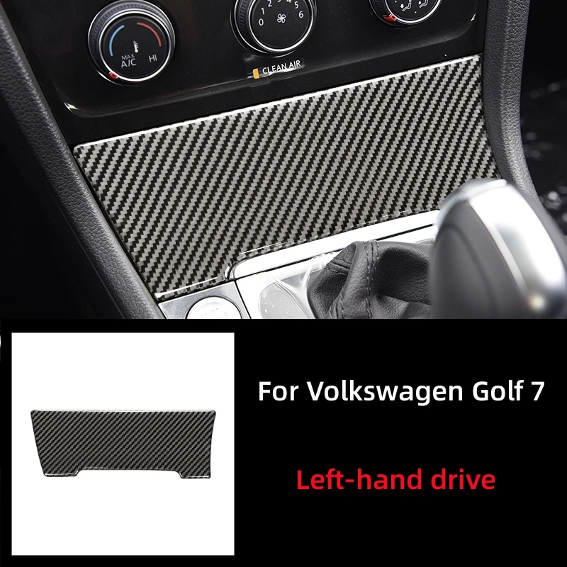 

Для Volkswagen Vw Golf 7 Gti Mk7 2013-2019, карбоновое волокно, интерьер сигареты, фотобокс, крышка, отделка, наклейка, автомобильные аксессуары