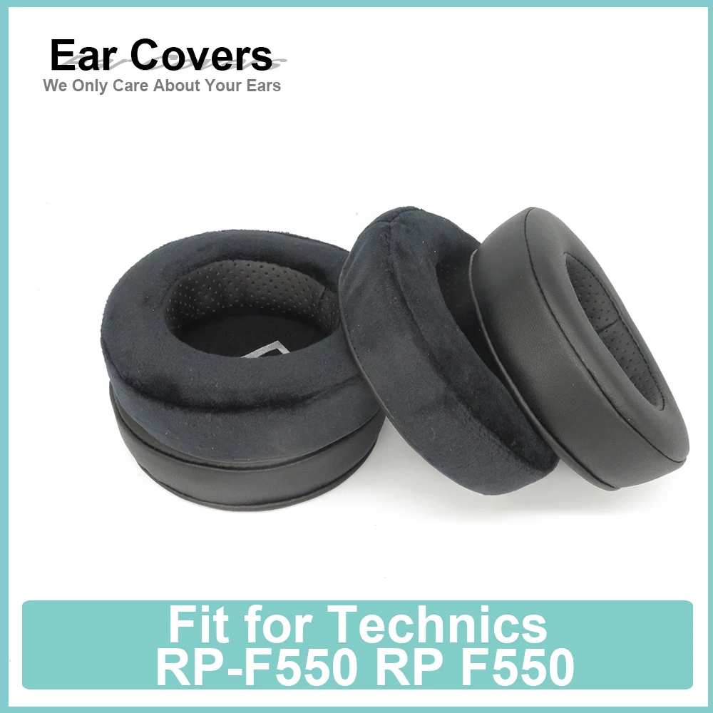 

Earpads For Technics RP-F550 RP F550 Headphone Earcushions Protein Velour Pads Memory Foam Ear Pads