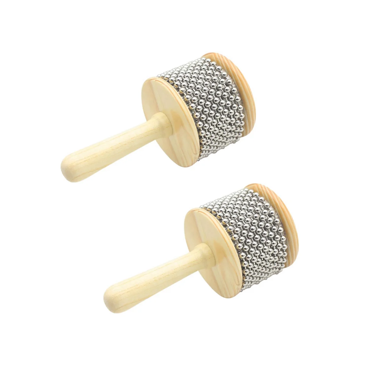 Деревянный Кабаса игрушка с ручкой со стальными шариками портативные Детские