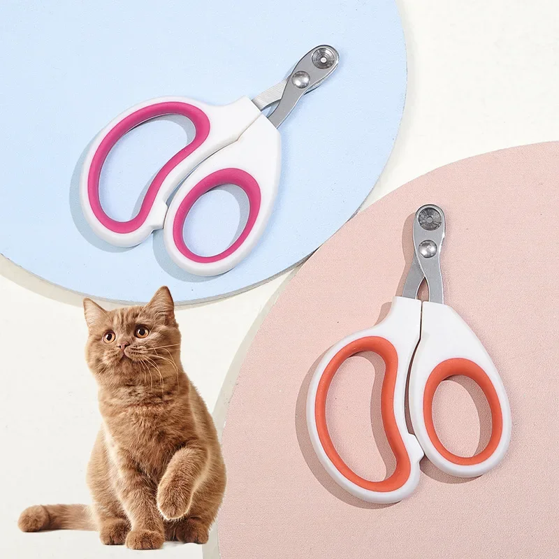 

Professional Pet Cat Dog Nail Clipper Cutter with Sickle Stainless Steel Grooming Scissors Clippers for Pet Claws Dog SuppliesPe