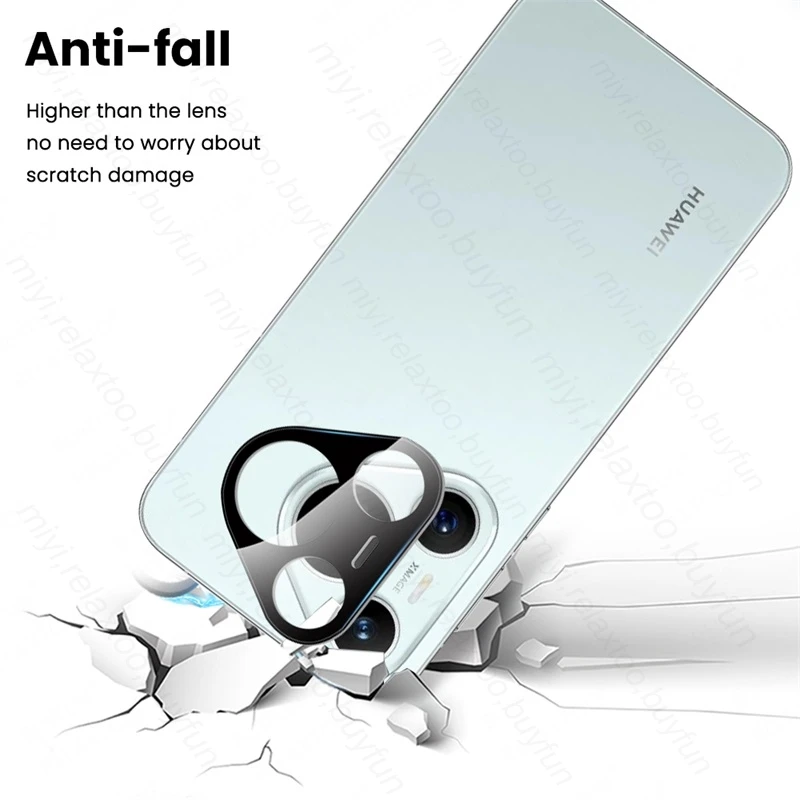 1-3 шт. 3D изогнутое закаленное стекло Защита для камеры Huawei Pura 70 Фото чехол