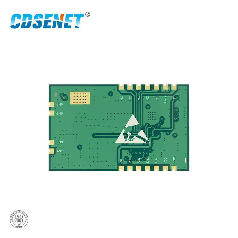 CDSENET SX1262 230HMz LoRa Wireless Serial Port Module SMD 1W 30dBm 10km Long Range E22-230T30S IPEX/Stamp Hole Antenna