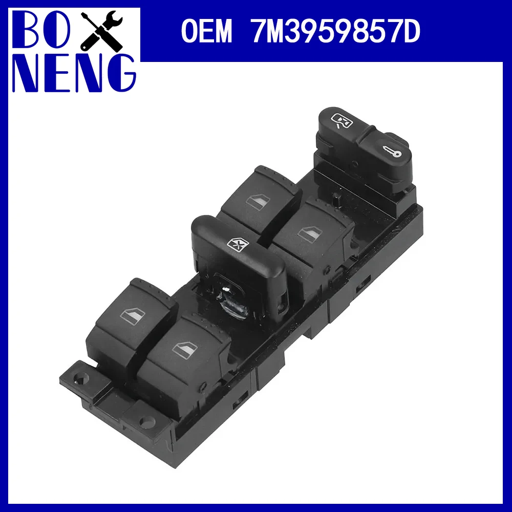 OEM 7M 3959857 D черный электрический переключатель стеклоподъемника кнопка подходит